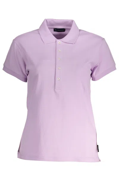 North Sails Chic Polo With Iconic Women's Emblem In Pink