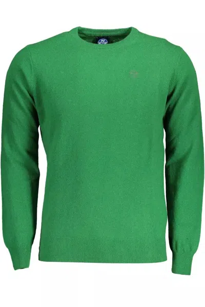 North Sails Chic Wool-blend Sweater For Men's Men In Green