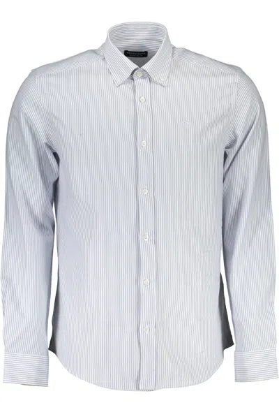 North Sails Classic Button-down Men's Shirt In Blue