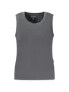North Sails Black Polyester Tank Top In Gray
