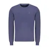 North Sails Blue Polyamide Men Sweater In Blue