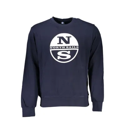 North Sails Cotton Men Men's Sweater In Blue