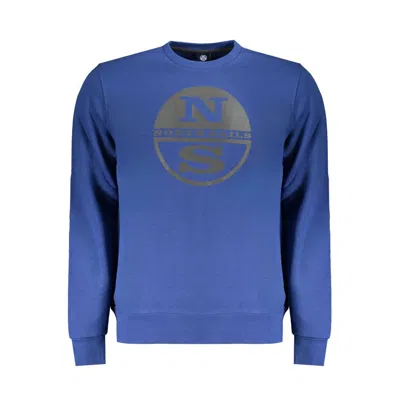North Sails Cotton Men Men's Sweater In Blue