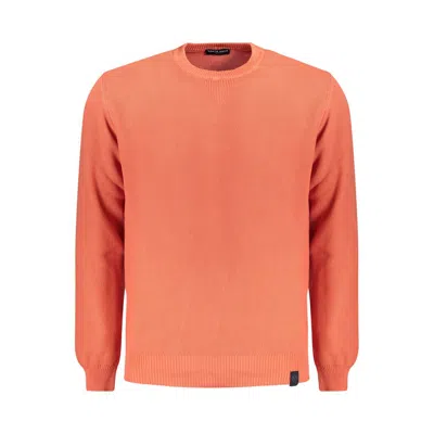 North Sails Pink Cotton Sweater In Orange