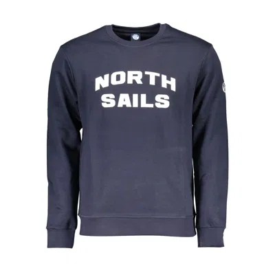 North Sails Cotton Men's Men's Sweatshirt In Blue