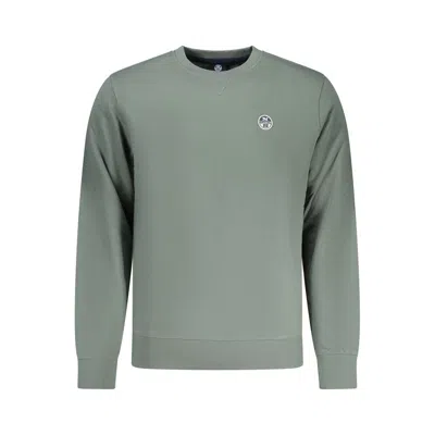 North Sails Cotton Men Men's Sweatshirt In Green