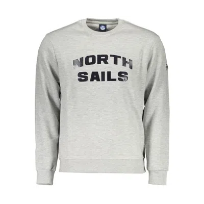 North Sails Cotton Men Men's Sweatshirt In Gray