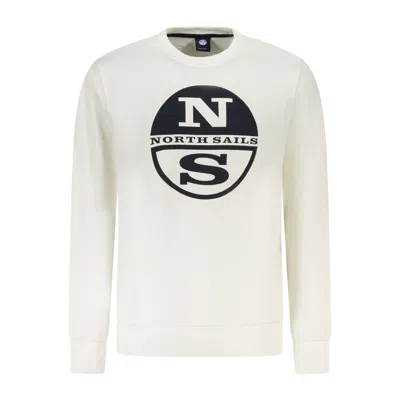 North Sails Cotton Men's Men's Sweatshirt In White