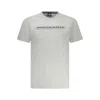 North Sails Brown Cotton Men T-shirt In White