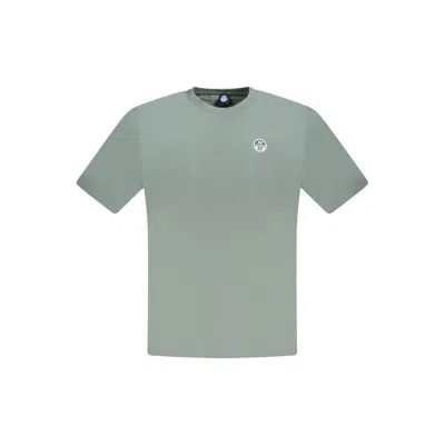 North Sails Cotton Men Men's T-shirt In Green