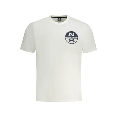 North Sails Cotton Men Men's T-shirt In White