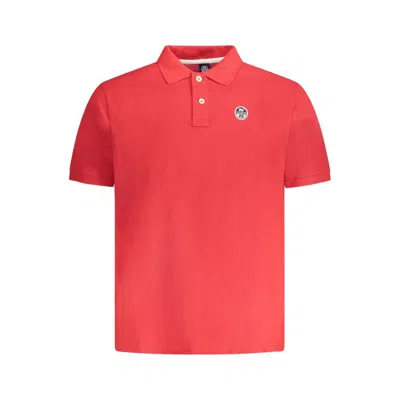 North Sails Cotton Men Polo Men's Shirt In Red