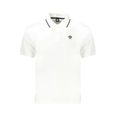 North Sails Cotton Men Polo Men's Shirt In White