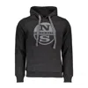 North Sails Black Cotton Sweater In Black