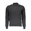 North Sails Black Cotton Sweater In Black