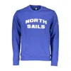 North Sails Blue Cotton Sweater In Blue