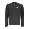North Sails Black Cotton Sweatshirt In Black