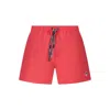 North Sails Red Cotton Swimwear In Red