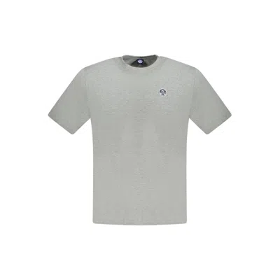 North Sails Cotton Men's T-shirt In Brown