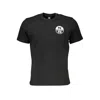 North Sails Black Cotton T-shirt In Black
