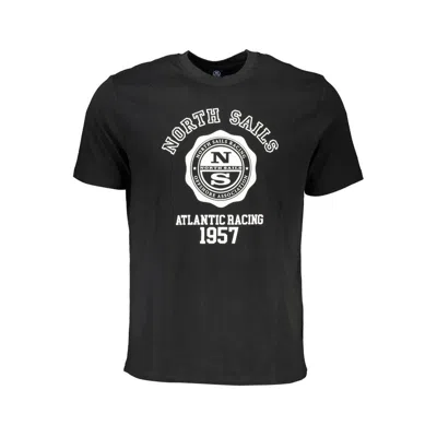 North Sails Black Cotton T-shirt