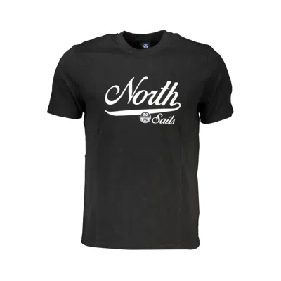 North Sails Cotton Men's T-shirt In Black