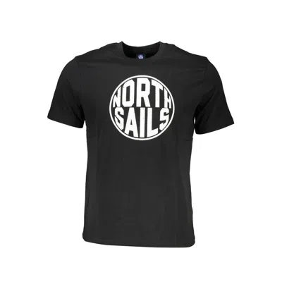 North Sails Black Cotton T-shirt
