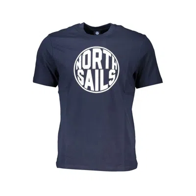 North Sails Blue Cotton T-shirt