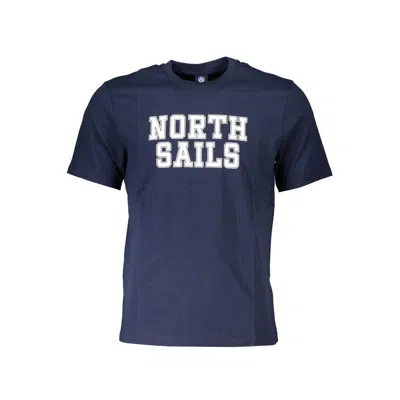 North Sails Blue Cotton T-shirt