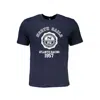 North Sails Cotton Men's T-shirt In Blue
