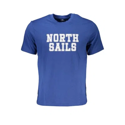 North Sails Blue Cotton T-shirt