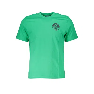North Sails Cotton Men's T-shirt In Green