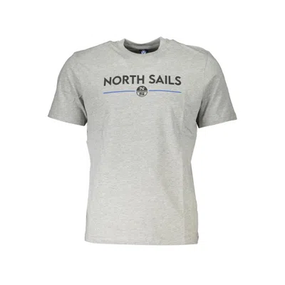 North Sails Gray Cotton T-shirt