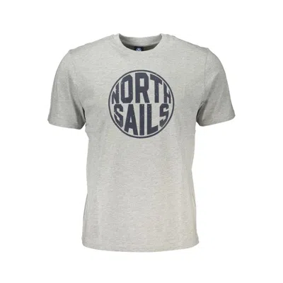 North Sails Gray Cotton T-shirt