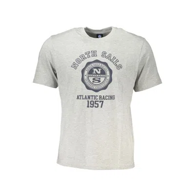 North Sails Gray Cotton T-shirt