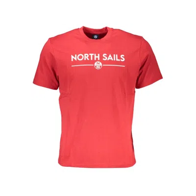 North Sails Red Cotton T-shirt