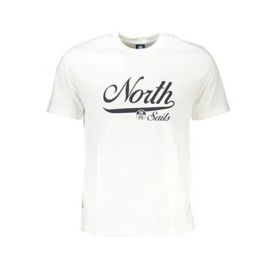 North Sails Cotton Men's T-shirt In White