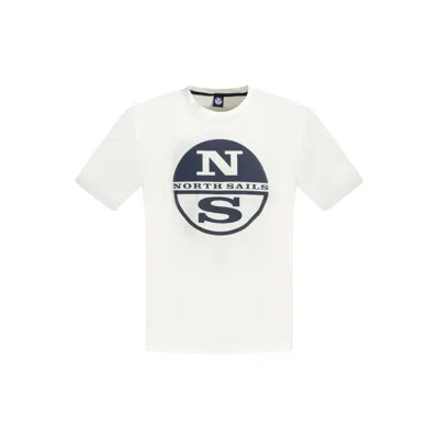 North Sails Cotton Mens Men's Tshirt In White
