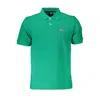 North Sails Green Cotton Polo Shirt In Green