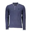 North Sails Blue Cotton Men Polo Shirt