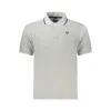 North Sails Gray Cotton Polo Shirt In Gray