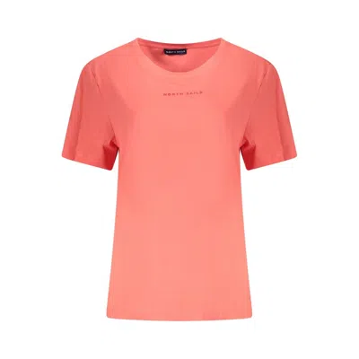 North Sails Cotton Tops & Women's T-shirt In Pink