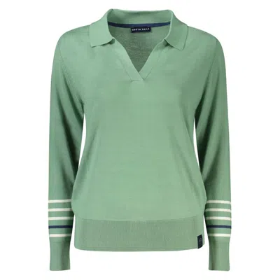 North Sails Cotton Women Women's Sweater In Green