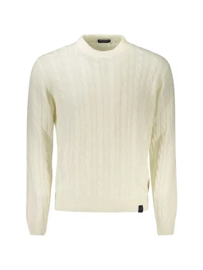 North Sails Crewneck Knitted Cashmere Sweater In Metallic