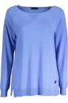 North Sails Light Blue Cotton Shirt In Light Blue