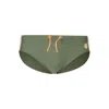 North Sails Green Elastane Swimwear In Green