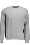 North Sails Gray Cotton Men Sweater In Gray