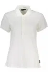 North Sails Chic White Short Sleeve Polo Elegance In White