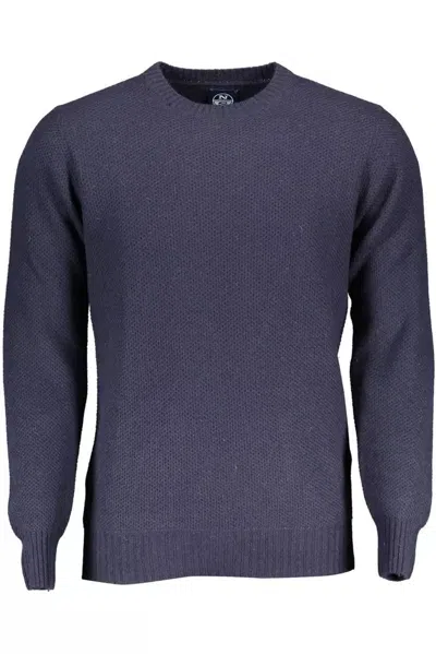 North Sails Elegant Wool-blend Sweater For Men's Men In Blue