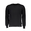 North Sails Gray Polyamide Men Sweater In Black